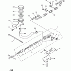 V STAR 1100 CUSTOM-XVS11YCR/XVS11YR Задний торм цилиндр