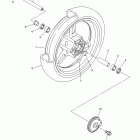FJR13AEYG/FJR13AEYCG Переднее колесо