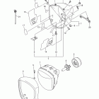 V STAR 1300 TOURER XVS13CTYL/XVS13CTYCR/XVS13CTYCL/XVS13CTYR Фара