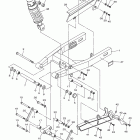 V STAR 950-XVS95YB/XVS95YCB Задний рычаг подвески