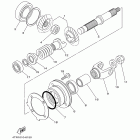 V STAR 650 CUSTOM-XVS65YCL/XVS65YL Промежуточный ведущий вал