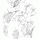 WR250FY Боковая панель
