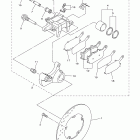 R1-YZFR1YL/YZFR1YCL Задний суппорт тормозной