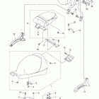 V STAR 1300 TOURER XVS13CTYL/XVS13CTYCR/XVS13CTYCL/XVS13CTYR Сидение