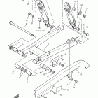 V STAR 250 XV250A1CB/XV250A1B Задний рычаг подвески