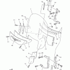 ROAD STAR SILVERADO-XV17ATYR/XV17ATYCR Обтекатель 1