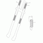 WR450F WR450FA Дополнение к вилке