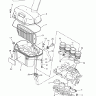 FZ6  FZS6YL/FZS6YB/FZS6YCL/FZS6YCB Впускная система