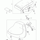 V STAR 1100 CUSTOM-XVS11YCR/XVS11YR Сидение