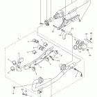 V STAR 950 TOURER XVS95CTBL/XVS95CTBCL/XVS95CTBB/XVS95CTBCB Выхлопная система
