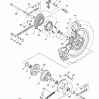 TTR110EY Заднее колесо