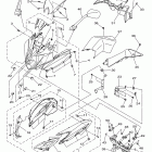 FZ6R  FZ6RYY/FZ6RYCY/FZ6RYCW/FZ6RYW Обтекатель 1