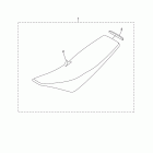 WR450F WR450FA Сидение