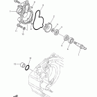 WR450F WR450FA Водяной насос
