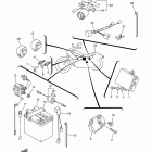 V STAR 250 XV250A1CB/XV250A1B Электрика 1