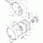 V STAR 650 SILVERADO-XVS65ATYCR/XVS65ATYCB/XVS65ATYB/XVS65ATYR Фара