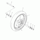 FZ6  FZS6YL/FZS6YB/FZS6YCL/FZS6YCB Переднее колесо