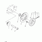 TTR230 TTR230B Муфта стартера