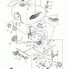 V STAR 250 XV250A1CB/XV250A1B Топливный бак