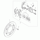 V STAR 950 TOURER XVS95CTBL/XVS95CTBCL/XVS95CTBB/XVS95CTBCB Передний тормозной суппорт