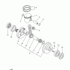 YZ250Y Коленчатый вал и Поршень