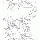 VIRAGO 250-XV250YR/XV250YCR Подножки