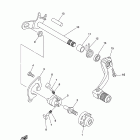 WR250FY Вал переключения