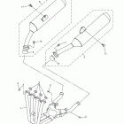 FJR13AEYG/FJR13AEYCG Выхлопная система