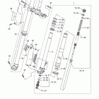 WR450F WR450FA Передняя вилка