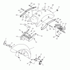 V STAR 950-XVS95YB/XVS95YCB Крыло