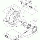 FZ6R FZ6RAB/FZ6RACB Заднее колесо
