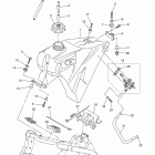 WR450F WR450FA Топливный бак