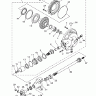 V STAR 1100 CUSTOM-XVS11YCR/XVS11YR Ведущий вал