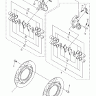 FZ6  FZS6YL/FZS6YB/FZS6YCL/FZS6YCB Передний тормозной суппорт