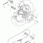 WR450F WR450FA Заднее колесо
