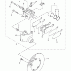 FZ1  FZS10YCG/FZS10YL/FZS10YCL/FZS10YG Задний суппорт тормозной