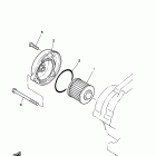 V STAR 250 XV250A1CB/XV250A1B Масляный фильтр