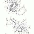 TW200Y/TW200YC Крышка картера двигателя