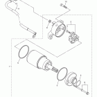 V STAR 950 TOURER XVS95CTBL/XVS95CTBCL/XVS95CTBB/XVS95CTBCB Стартер электрический