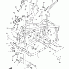 V STAR 650 SILVERADO-XVS65ATYCR/XVS65ATYCB/XVS65ATYB/XVS65ATYR Рама