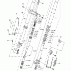 YZ250F YZ250FYW/YZ250FYL Передняя вилка