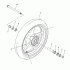 FZ6R FZ6RAB/FZ6RACB Переднее колесо