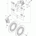 R6-YZFR6YCL/YZFR6YL/YZFR6YCB/YZFR6YCW/YZFR6YB/YZFR6YW Передний тормозной суппорт