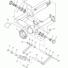 ROYAL STAR VENTURE-XVZ13TFYCR/XVZ13TFYR Бугель (задний рычаг)
