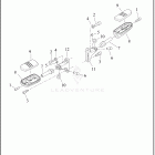 FLHRXS 1KVP ROAD KING SPECIAL (2025) FOOTPEGS, PASSENGER