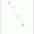 XL883N 4LE2 IRON 883 (2022) BRAKE LINES, FRONT - NON-ABS