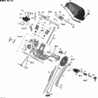 Outlander 650 STD 4 X 4 Головка цилиндров задняя часть