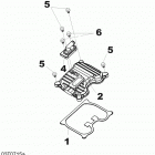 DS 250 NA / Inter Valve cover