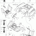 Outlander 800 STD 4 X 4 09- body and accessories 1, std