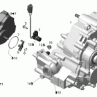 Outlander 650 STD 4 X 4 01- gear box ass and 4x4 actuator